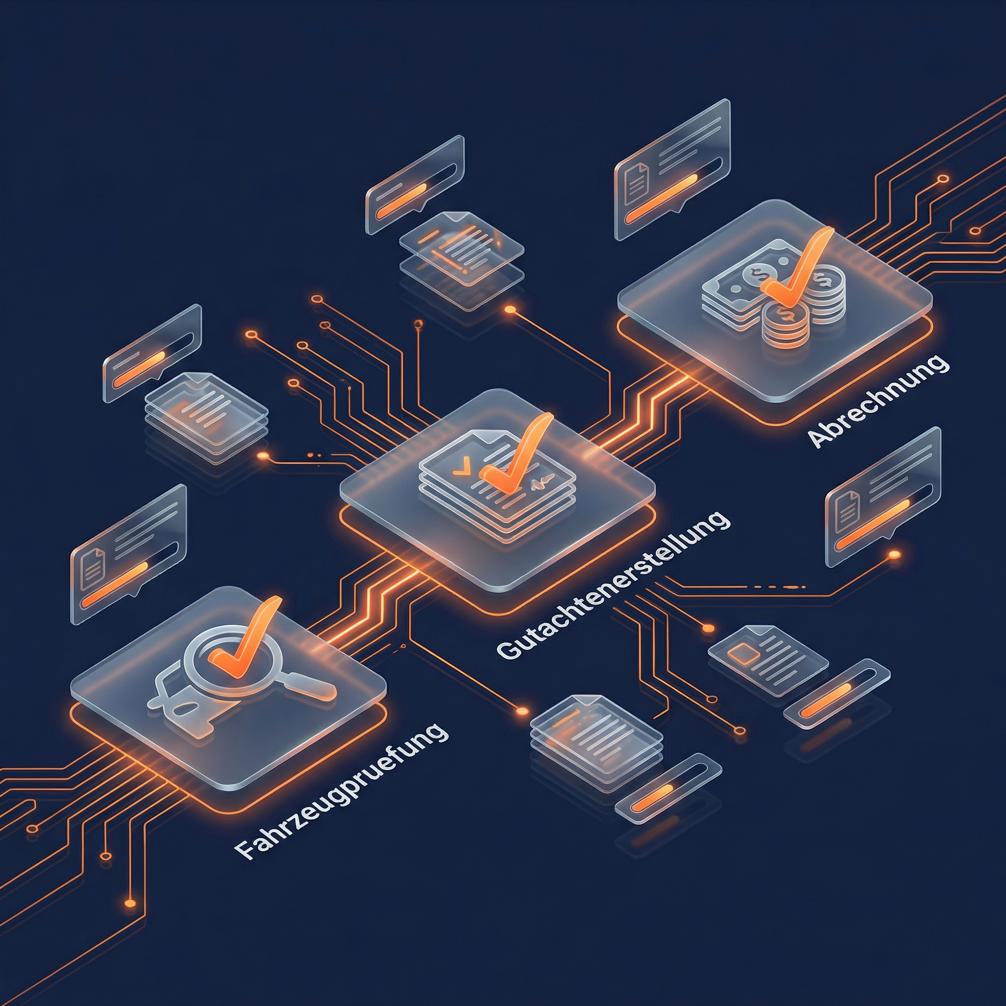 Workflow-Management für KFZ-Gutachter